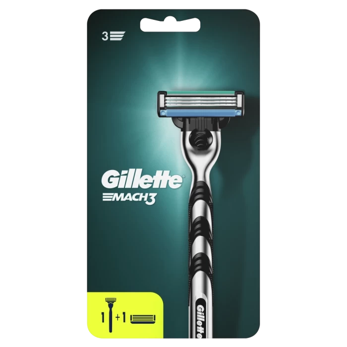 Станок Gillette MACH3 + 2 кассеты