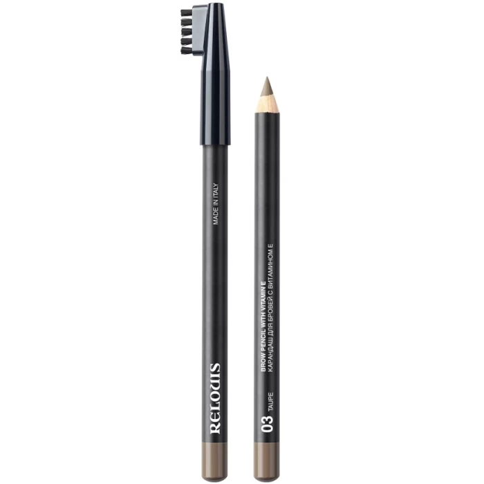 Карандаш для бровей Relouis с витамином Е 1.1г