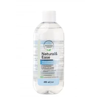 Вода мицеллярная MASSTIGE Natural&amp;Ease Витаминизирующая, 400 мл