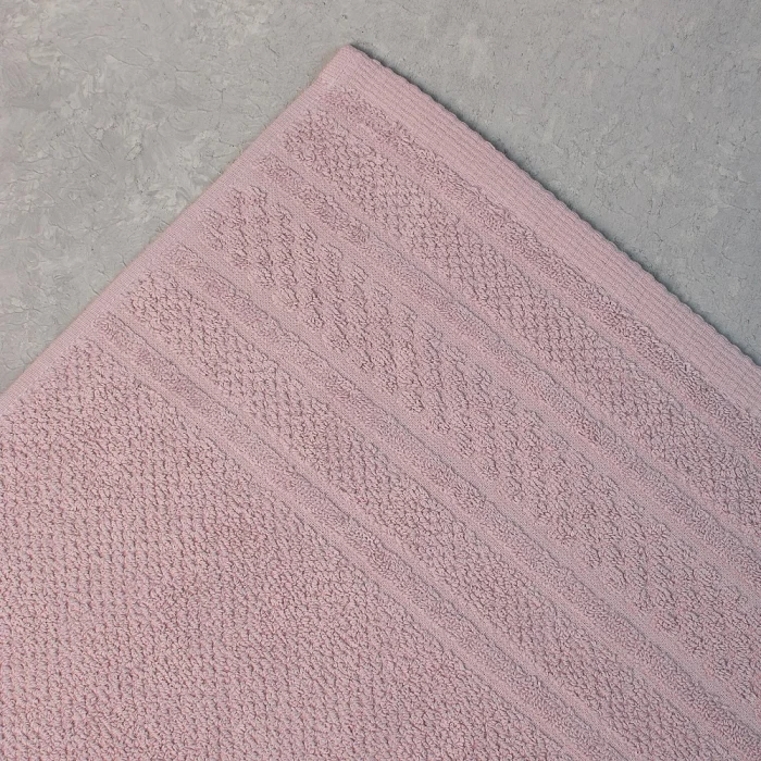 Полотенце махровое ТМ "ЦУМ" Рисо светлая сирень