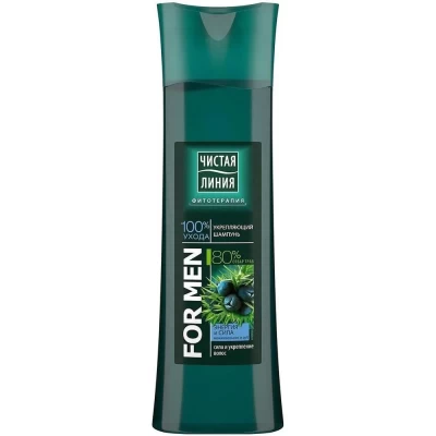 Шампунь Чистая Линия Укрепляющий Для мужчин 400мл