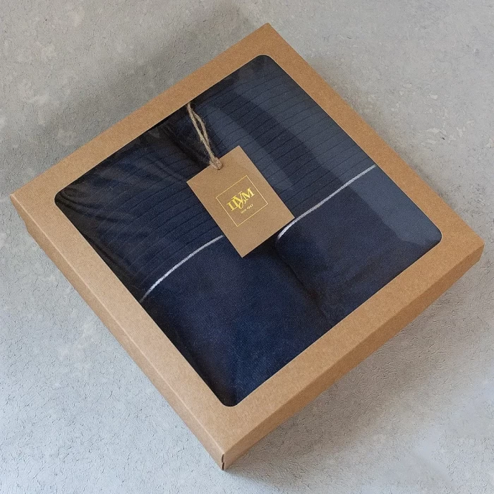 Набор полотенец махровых ТМ "ЦУМ" синий