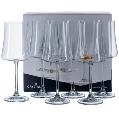 Набор бокалов для вина Crystalite Bohemia Xtra 360мл, 6шт 40862/360