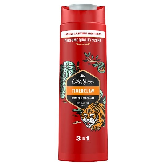 Гель для душа и шампунь 2в1 Old Spice "Tigerclaw" 400 мл