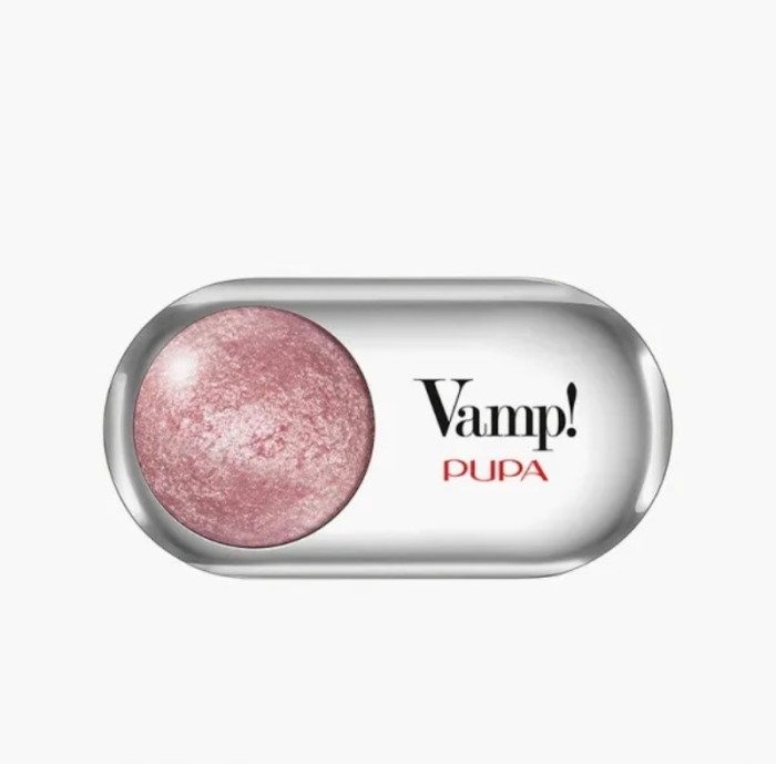 Тени запеченные сияющие Pupa Vamp! Wet&Dry