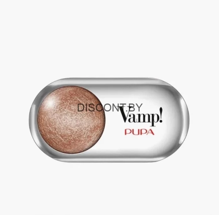 Тени запеченные сияющие Pupa Vamp! Wet&Dry