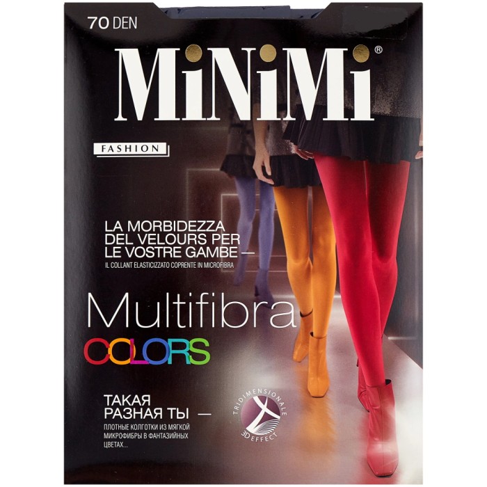 Колготки женские MiNiMi Multifibra colors 70