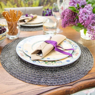 Набор плейсматов Фея порядка Лимасон SN-250 антрацит