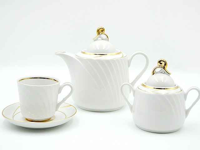 Сервиз чайный 14 предметов "Голубка" (Бомонд)