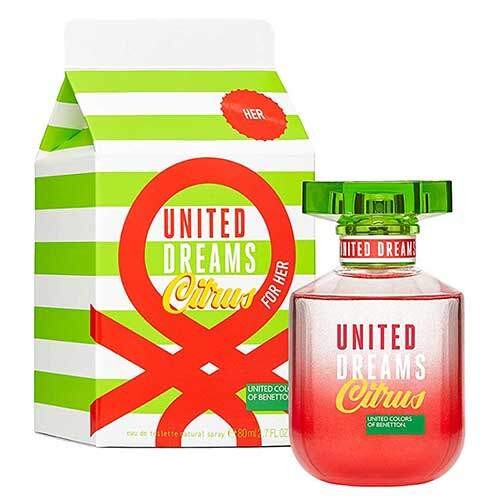 Туалетная вода United Colors of Benetton United Dreams Citrus for HER для женщин 80мл