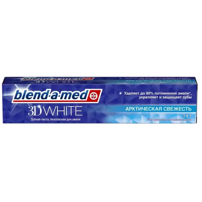 Зубная Паста Blend-a-med 3D White Арктическая свежесть 100мл