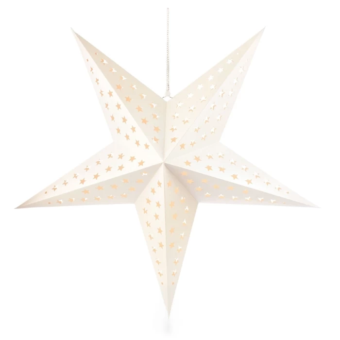 Украшение новогоднее звезда Ausini CHRT62024-073