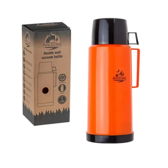 Термос для напитков Arizone оранжевый 1л