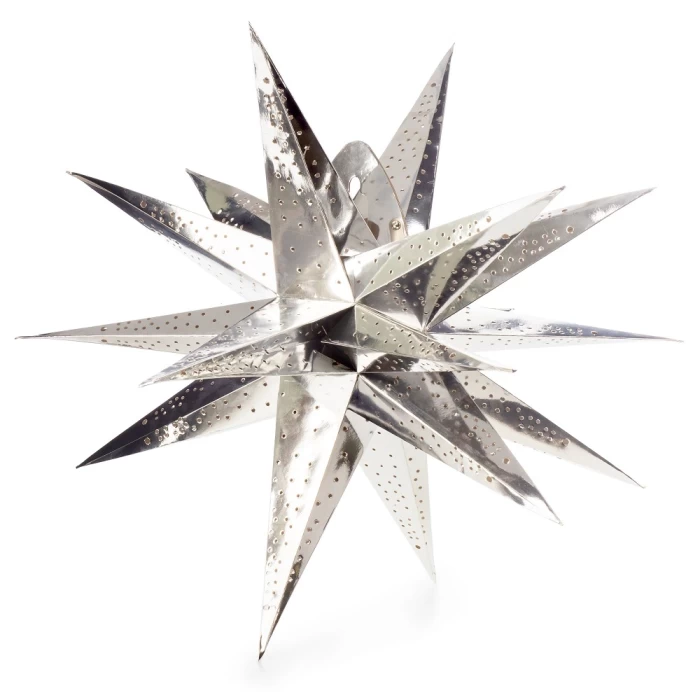 Украшение новогоднее звезда Ausini CHRT62024-067